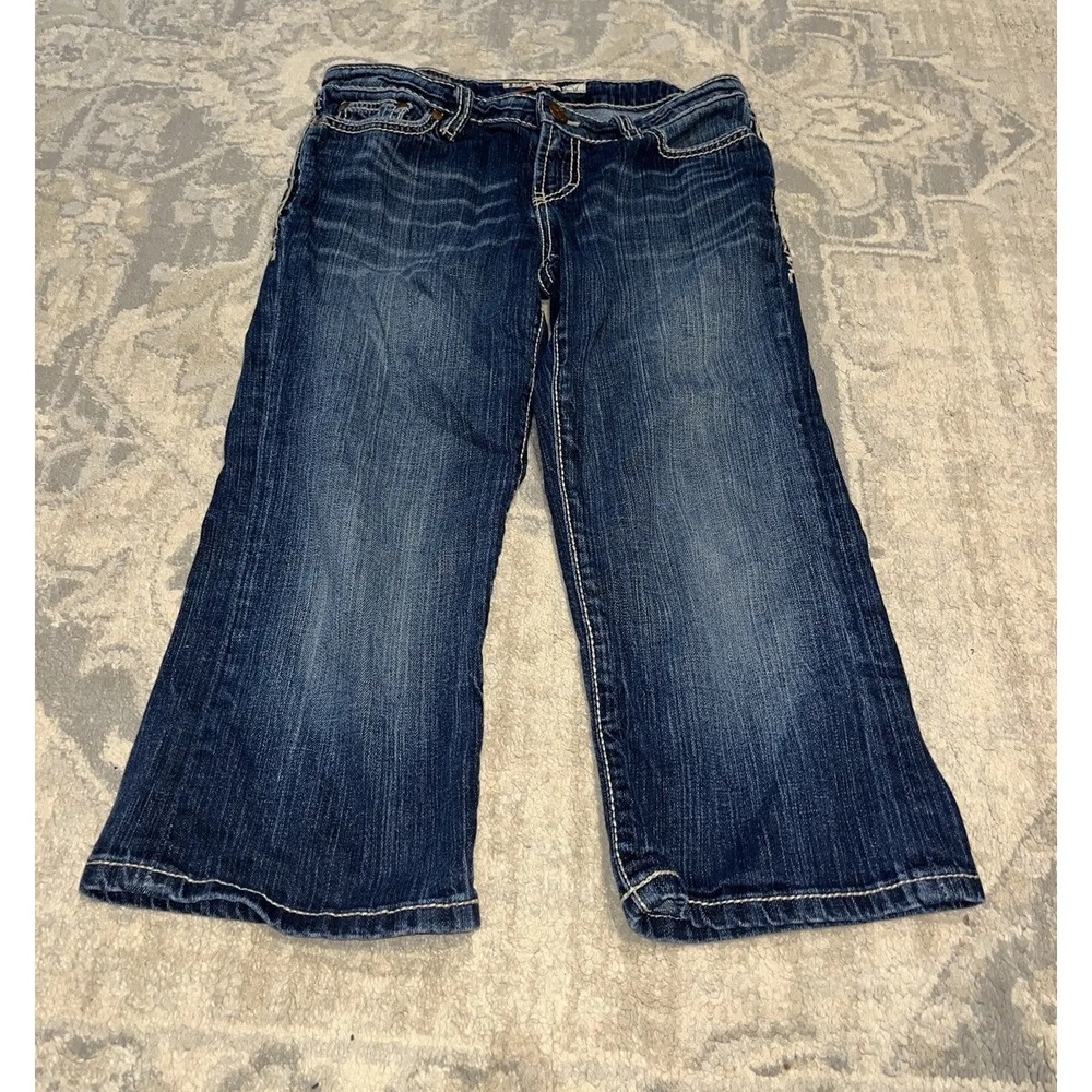 Buckle BKE Denim Jeans Sabrina Crop‎ Capri Size 27 Women's